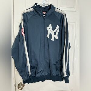 Stitches Navy and White Varsity Jacket
